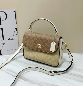 Coach Marlie Top Handle Bag first copy