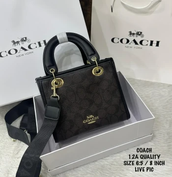 Coach Signature Handbag first copy