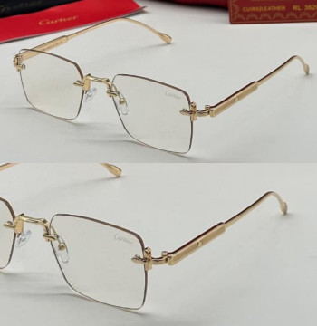 Cartier C1782 Sqaure Rimless Eyeglasses first copy