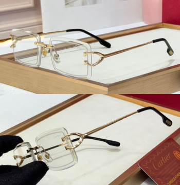 Cartier Cr926 Rimless Sunglasses first copy