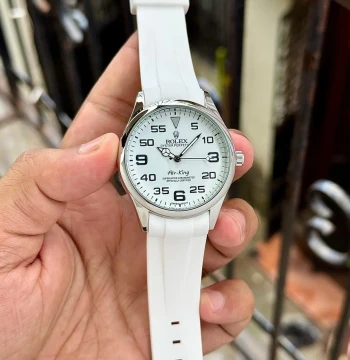 Rolex Air-King White Dial - Quartz Movement first copy