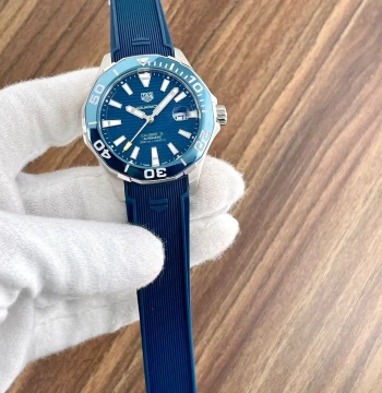 Tag Heuer Aquaracer Calibre 5 Black Rubber Strap Swiss Watch first copy