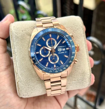 Tag Heuer Carrera 16 Formula 1 Rose Gold Quartz Watch first copy