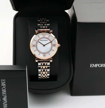 Armani Diamonds Zoom Face Womens Watch first copy