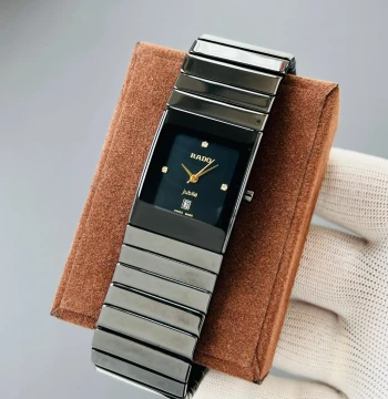 Rado Jubile Black Ceramic Square Collection first copy