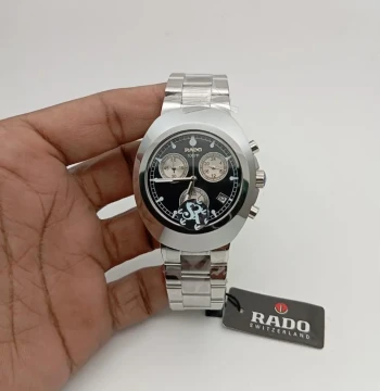 Rado NEW DIASTER MEN'S CHRONOGRAPH WATCH first copy
