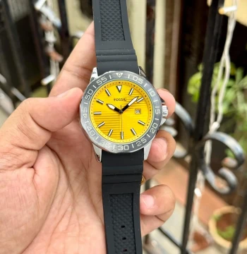 Fossil Open Back Machinery Watch first copy