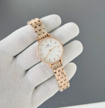 DW PETITE LUMINE BEZEL 5-LINK ARCTIC first copy