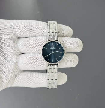DW PETITE LUMINE BEZEL 5-LINK ARCTIC first copy