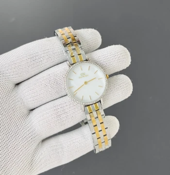 DW PETITE LUMINE BEZEL 5-LINK ARCTIC first copy