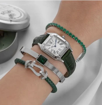 Cartier Santos Dumont Laquer first copy