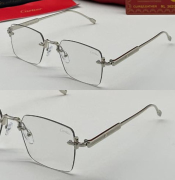 Cartier C1782 Sqaure Rimless Eyeglasses first copy