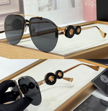 Versace V3652C Medusa Aviator Sunglasses first copy